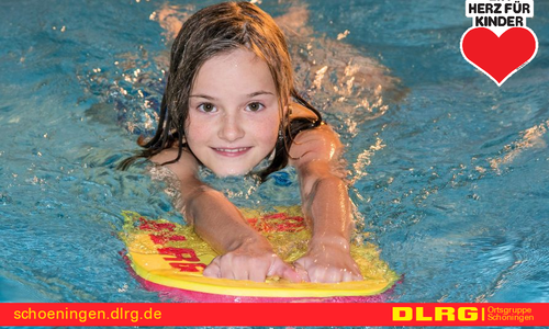 Die DLRG Ortsgruppe Schöningen e.V. erhielt eine Förderung durch BILD - Ein Herz für Kinder. 