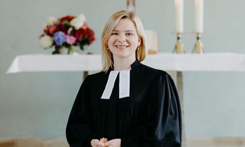 Femke Beckert freut sich auf ihre neuen Aufgaben als Pastorin.