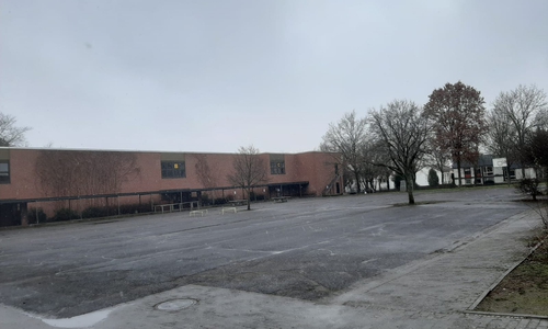 Der Schulhof der IGS Wittingen.