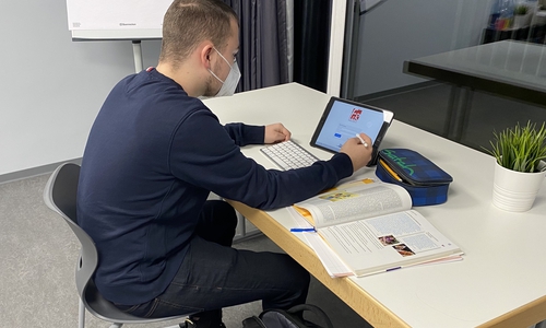 Für das GIP konnten ein Tablet und ein Laptop angeschafft werden.