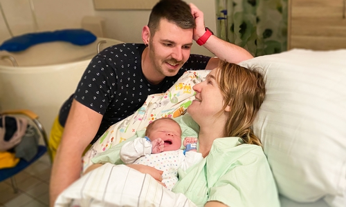 Das Hebammenteam des Städtischen Klinikums half im vergangenen Jahr so vielen Kindern wie nie zuvor, das Licht der Welt zu erblicken – darunter auch unser „Klinikumsbaby“ Liam. 