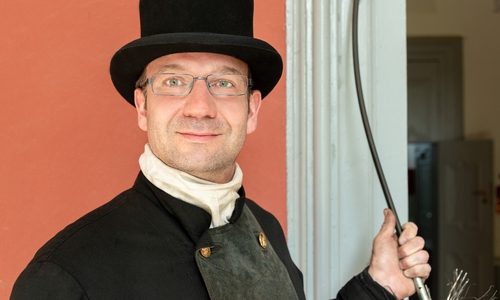 Andreas Hirche ist Bezirksschornsteinfegermeister im östlichen Wolfenbüttel. 