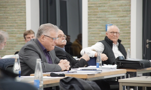Von links nach rechts: Claus-Eberhard Roschanski, Ratsherr der CDU, Ralf-Peter Jordan, Ratsherr der CDU und Dr. Frank Schober, ebenfalls Ratsherr der CDU.