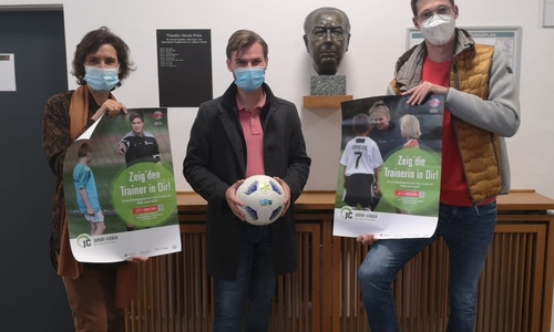 Präsentation des "Junior Coach" im THG.