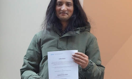 Ram Chandra Devkota ist Preisträger des DAAD-Preises 2021.