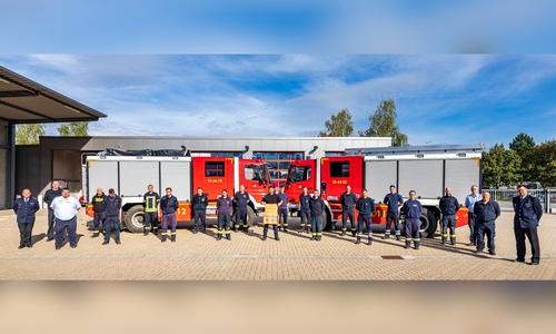 Die Ausbilder und Teilnehmer des Truppführerlehrgangs bei der Kreisfeuerwehr Goslar. 