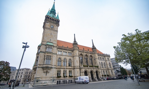 Das Rathaus in Braunschweig. Archivbild
