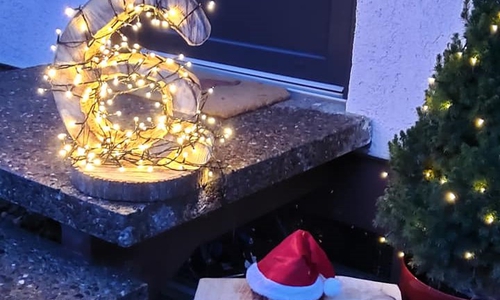 Mit stimmungsvollen Lichtern wurde 2020 der Advent in Groß Brunsrode und Lehre wie hier im Ochsenkamp verschönert.