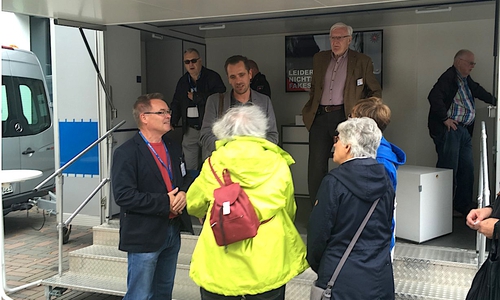 Das Beraterteam im Einsatz.