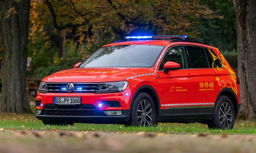 Der neue Kommandowagen der Freiwilligen Feuerwehr Bad Harzburg.
