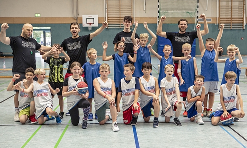  Immer wieder toll: Das Herbst-Camp für Basketball-Minis.