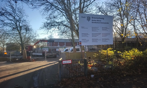 Die Grundschule bekommt eine neue Mensa.