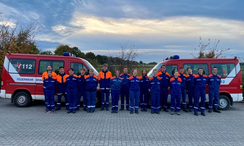 Jugendfeuerwehren aus Braunschweig wurden mit der Leistungsspange der deutschen Jugendfeuerwehr ausgezeichnet.