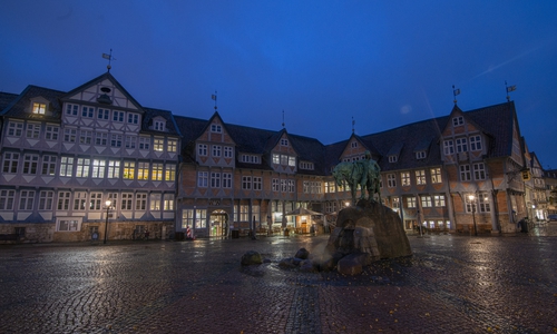 Das Rathaus von Wolfenbüttel.