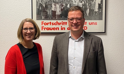Inga Dixon und Jan Schröder. 