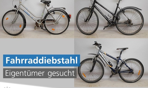 Wem gehören diese Fahrräder?