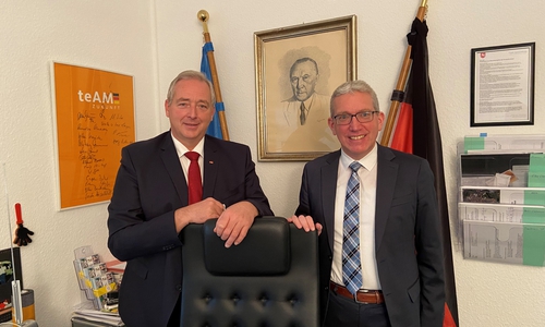 Die beiden CDU-Landtagsabgeordneten Frank Osterhelweg und Martin Bäumer.