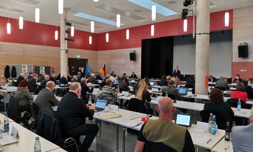 Der Kreistag kam zu seiner konstituierenden Sitzung zusammen.