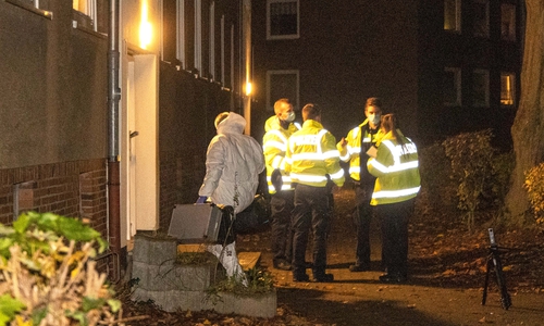 Kurz nach der Tat war die Spurensicherung vor Ort. 