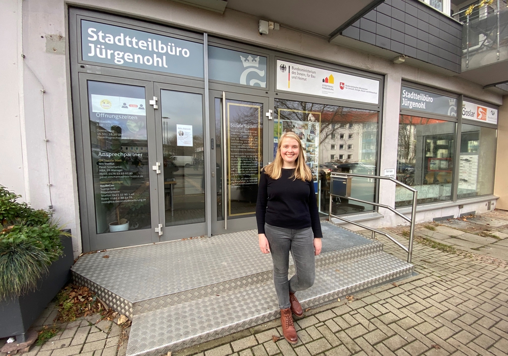 Kyra Börnemeyer ist neue Quartiersmanagerin des Goslarer Stadtteils Jürgenohl.