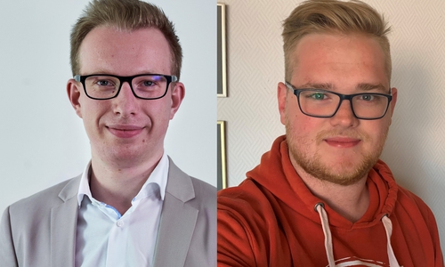 Alexander Werner und Arne Schulze wurden in den Bezirksvorstand der Jungen Union gewählt. 