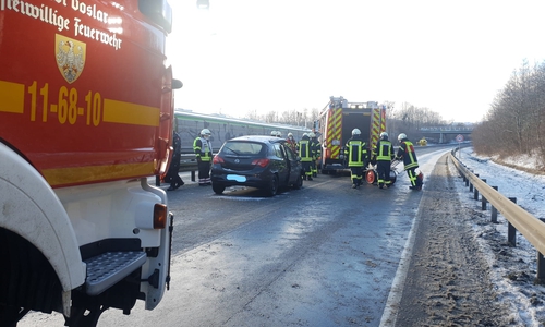 Auf der B6 ereignete sich am heutigen Mittag des zweiten Weihnachtsfeiertages ein schwerer Unfall.