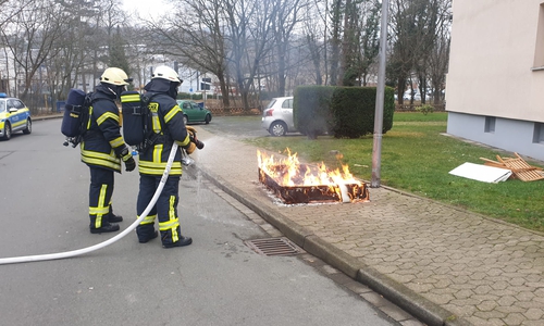 Die Matratze konnte schnell gelöscht werden.