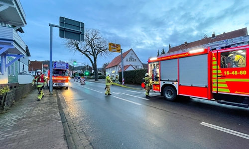 Die unklare Rauchentwicklung entpuppte sich als missglückte Essenszubereitung. 