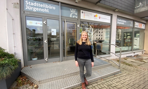 Kyra Börnemeyer ist neue Quartiersmanagerin des Goslarer Stadtteils Jürgenohl.