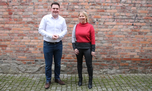 Philipp Raulfs und Kirsikka Lansmann wollen in den Landtag beziehungsweise dort bleiben.