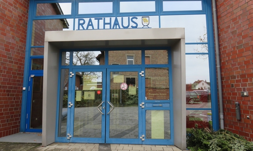 Das Rathaus der Gemeinde Lehre.