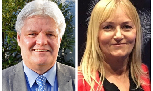 Jörg Dornfeld und Helena Karwath