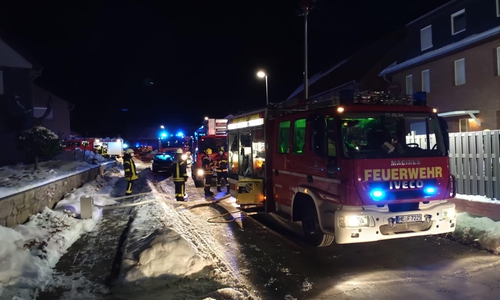 In der Nacht musste die Feuerwehr zu einem Küchenbrand anrücken.