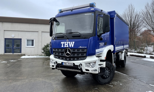 Das neue Fahrzeug ist der Fachgruppe Trinkwasserversorgung zugeteilt.