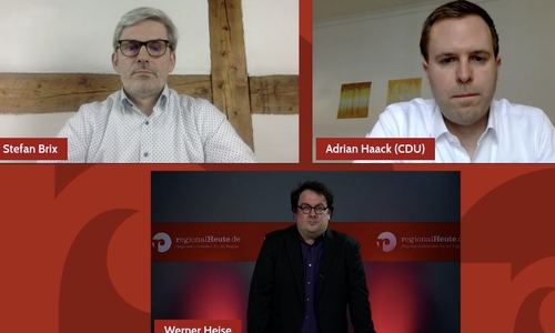 Stefan Brix und Adrian Haack im Gespräch mit regionalHeute.de Chefredakteur Werner Heise.
