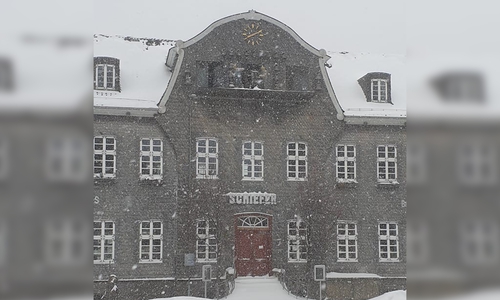 Iris Müller entdeckte die festgefrorenen Figuren am vergangenen Sonntag. Da waren sie wohl schon die ganze Nacht "draußen".