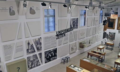 Ein Blick in die neugestaltete Ausstellung.