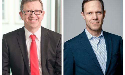 Armin Maus (li.) und Roland Clement.