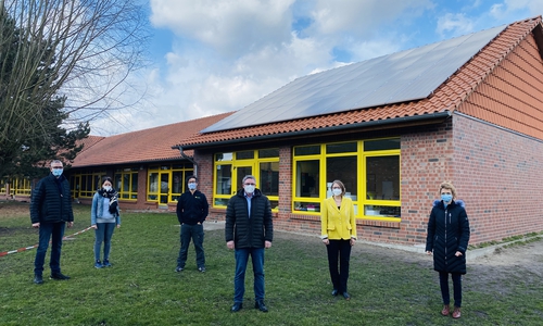 Von links: Ulrich Lange, Laura Kirchner, Dennis Sie, Andreas Bauer, Manuela Peckmann, Sybille Schönbach.  