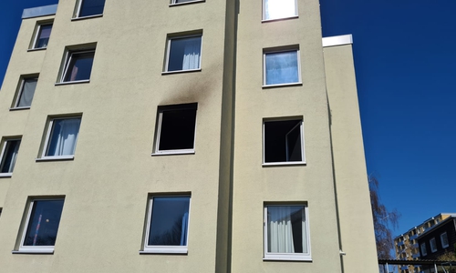 Die Feuerwehr konnte den Brand schnell unter Kontrolle bringen.