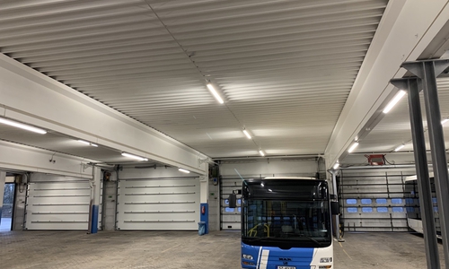 Die Halleninnenbeleuchtung der Betriebe Wolfenbüttel und Helmstedt wurde saniert.