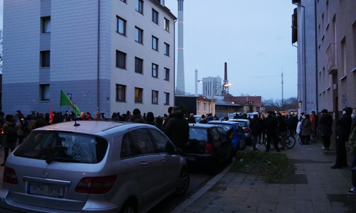 Die Demo formierte sich im Westlichen Ringgebiet.