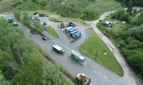 Die Müllumschlagstation Bornhausen wird ab dem 1. April vorübergehend geschlossen.