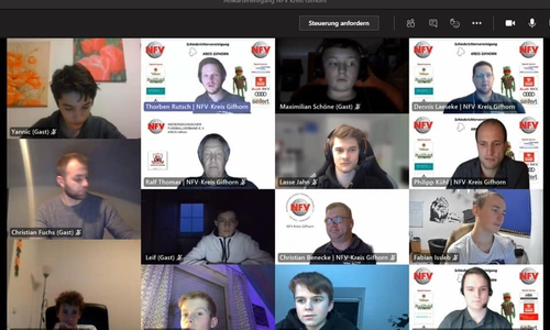 Die Schulung fand überwiegend online statt.