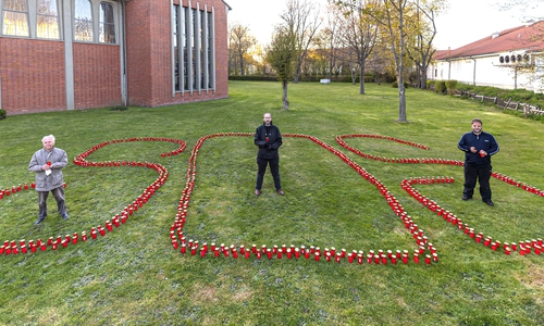 Von links: Horst Rubin, Stefan Roßmann und Gianluca Calabrese.