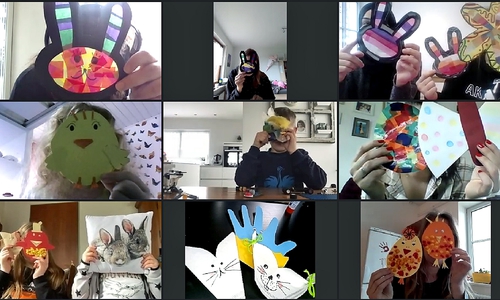 Die Kinder hatten an den digitalen Osterferienangeboten großen Spaß. 