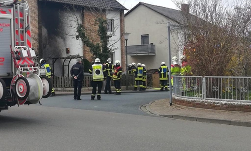 Die Einsatzstelle in der Richard-Blume-Straße.