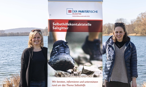 Irina Ermakov und Almut Speer von der Kontakt- und Informationsstelle für Selbsthilfe (KISS).