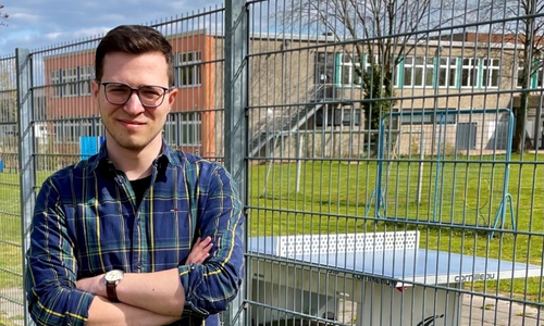Max Weitemeier, Direktkandidat der FDP für den Wahlkreis 49 und stellvertretender Landesvorsitzender der Jungen Liberalen. 