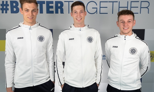 Das neue Trainerteam.